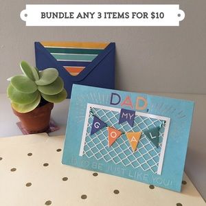 🆕 Dad My Goal is to be Just Like You Card